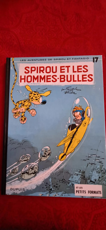 # BD Spirou et Fantasio - tome 17 - et les hommes bulles - 2013 - neuf