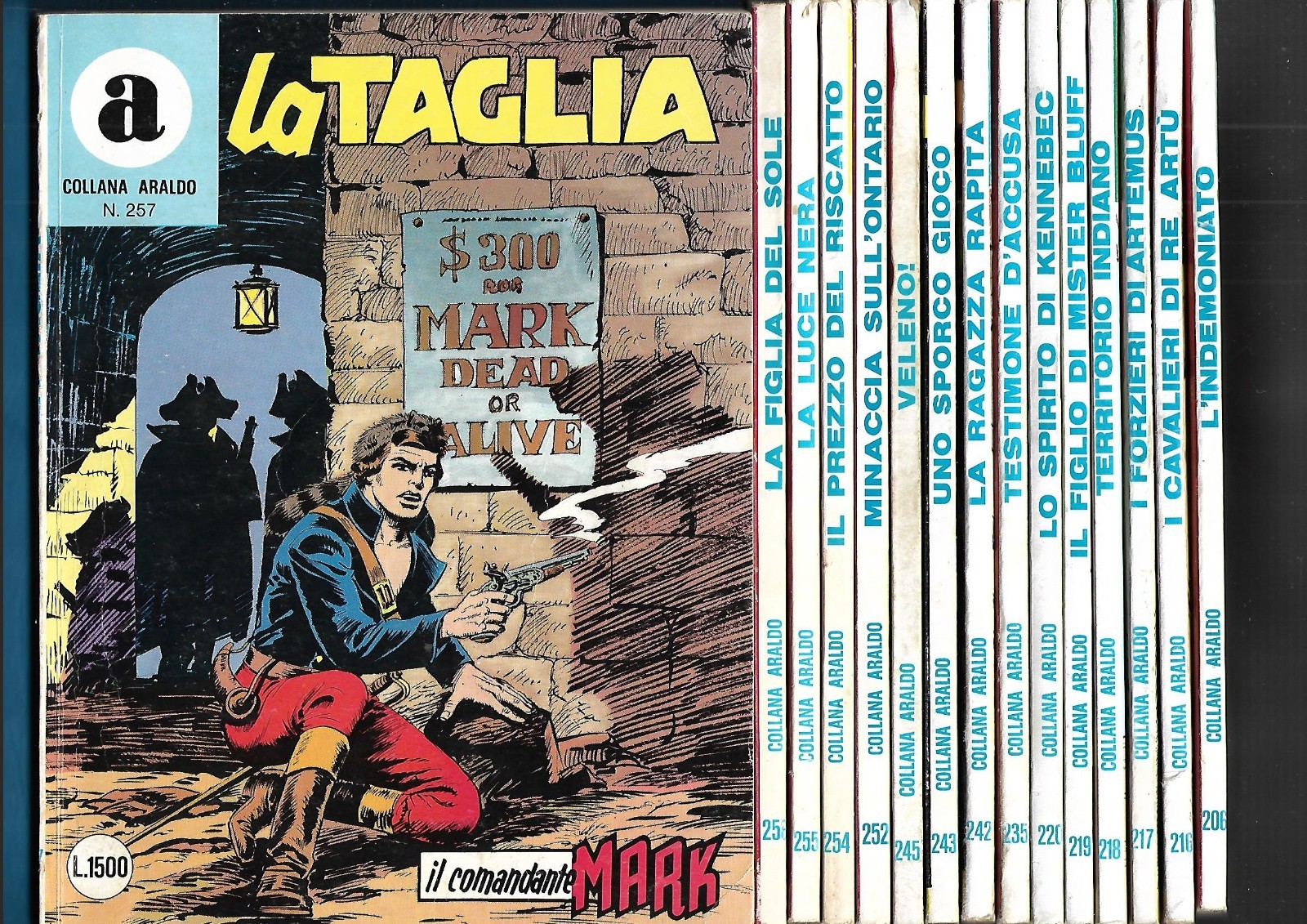 LOTTO  COMANDANTE  MARK  ARALDO:  15 ALBI  -  ( OTTIMI )