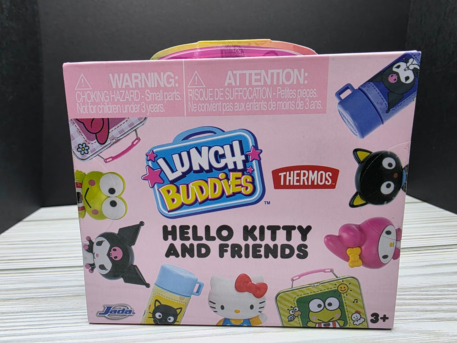 Jada Lunch Buddies Mini Tin with Thermos (You Pick) Hello Kitty and Friends