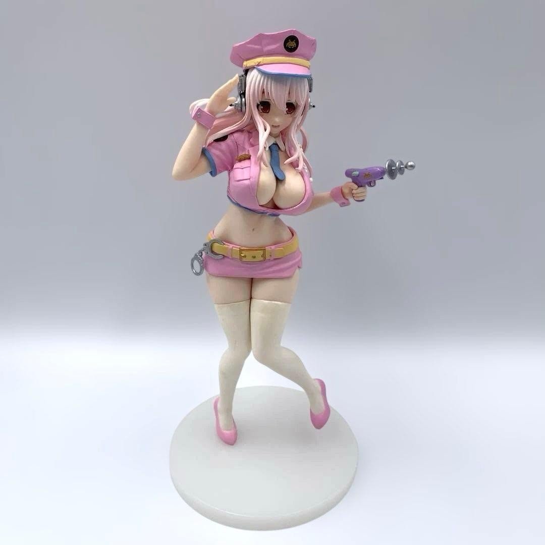 Super Sonico Figurina Polizia Spaziale Ver.