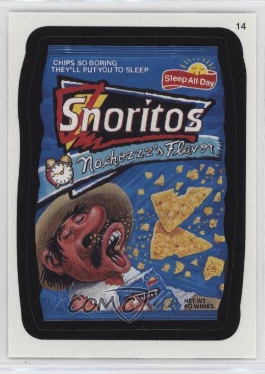 Pacchetti Topps Wacky 2005 tutti nuovi serie 2 Snoritos #14 10ou