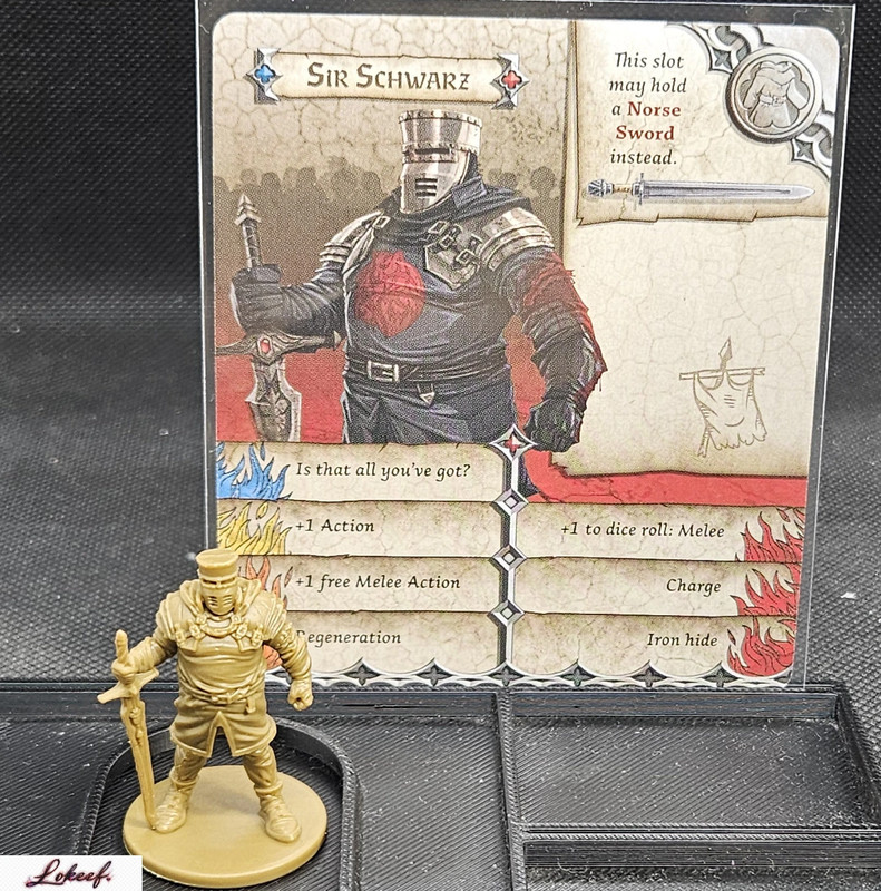 Zombicide Black Plague / Green Horde / White Death - Exclu KS (VO) - Survivant - Sir Schwartz