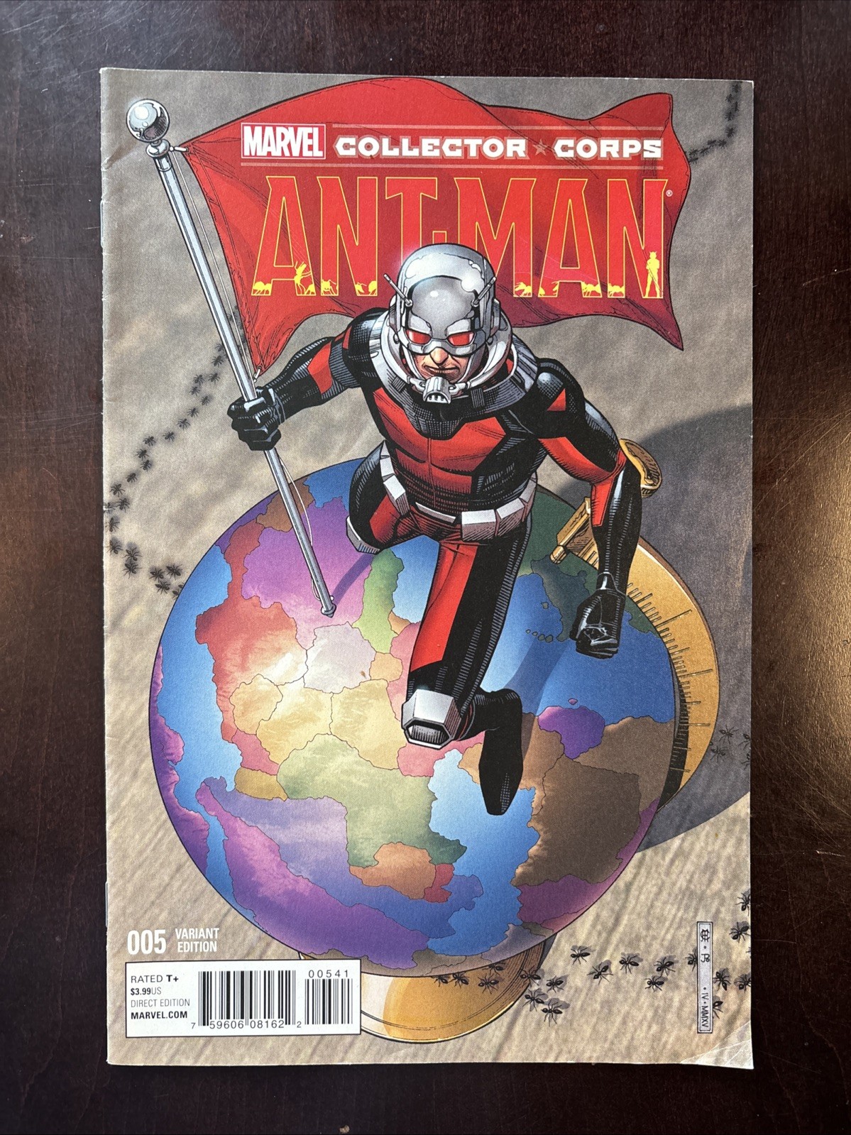 Ant-Man #5 Collector Corps Esclusiva Variante Jim Cheung (Marvel Comics Luglio...