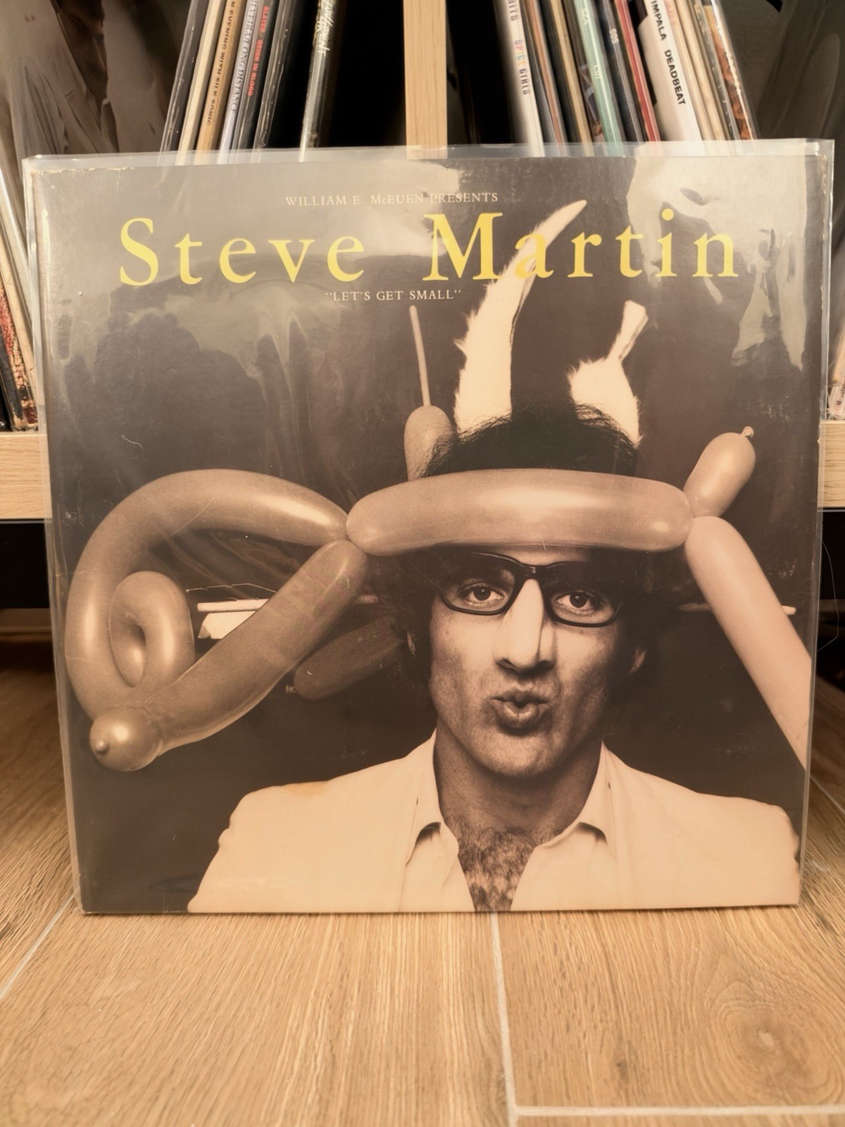Steve Martin Let's Get Small 1977 Original Comedy Vinyl LP BSK-3090 VG+/VG+