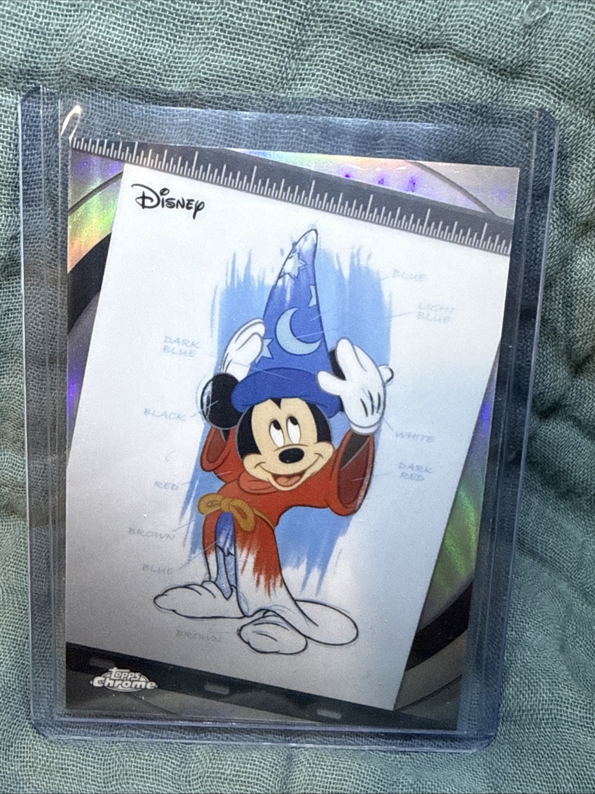 Topps Disney Chrome 2026 Apprendista Stregone Topolino #I&P-3 inchiostro rifrattore
