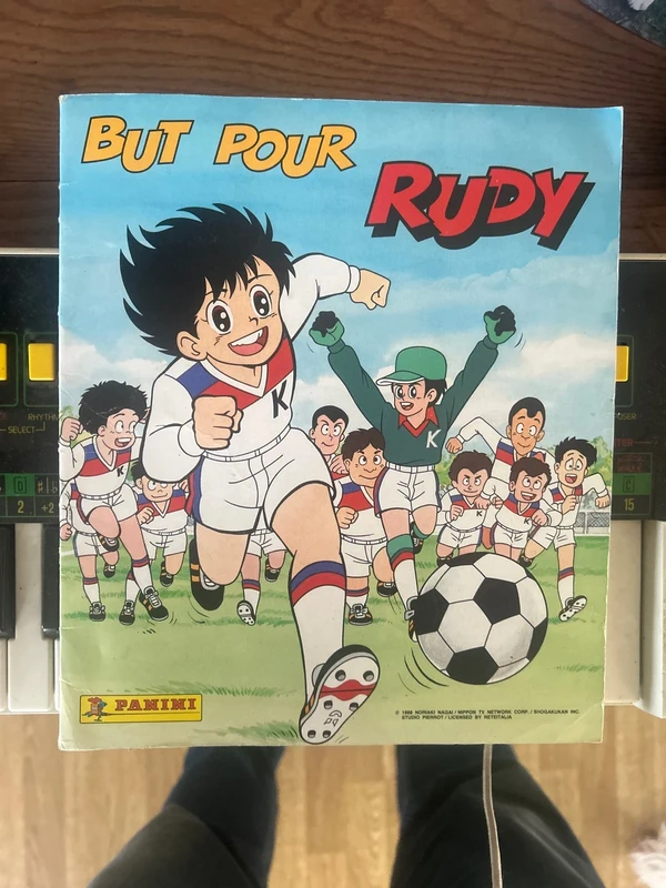 Album panini but pour rudy