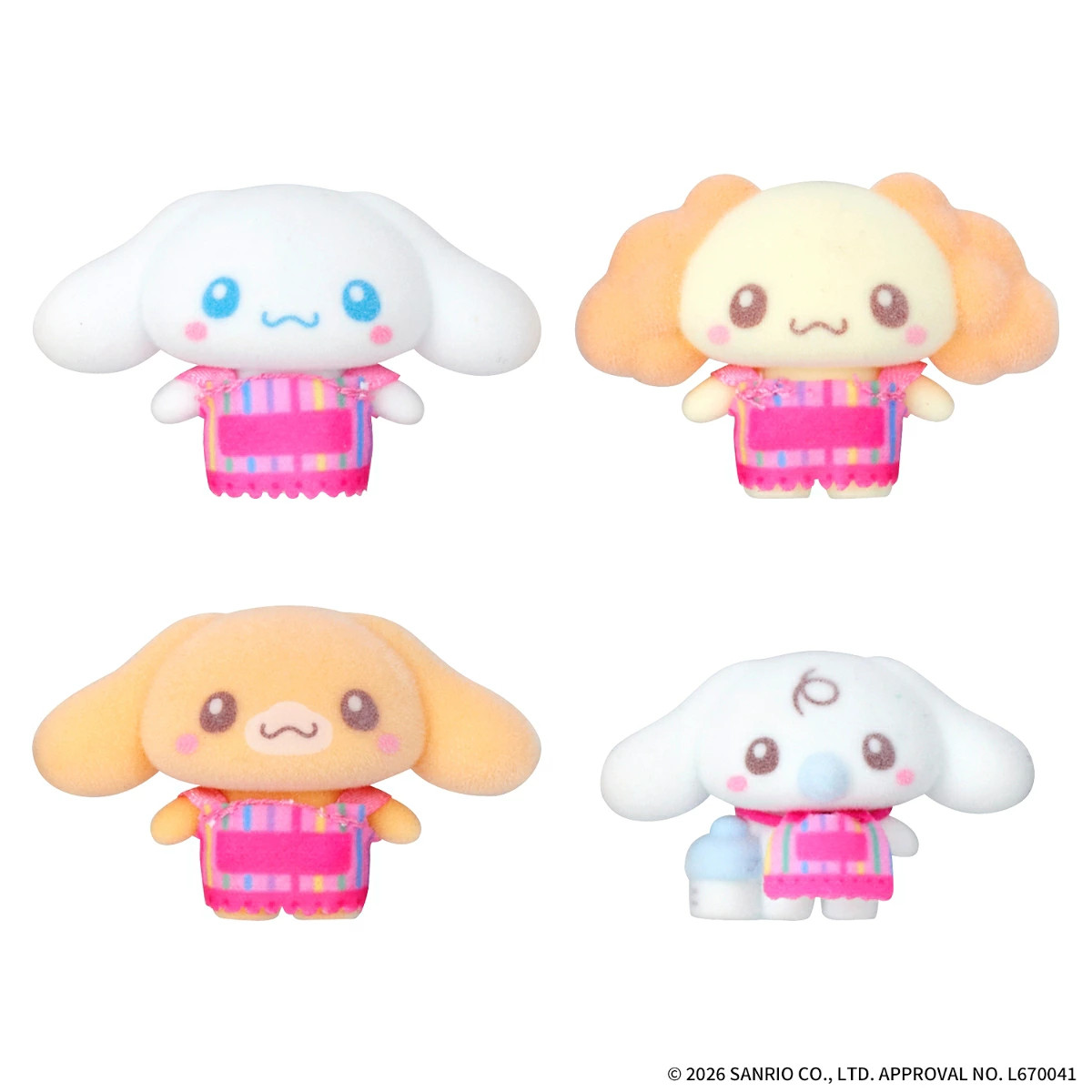 Pre Oct Petit Tomo Sanrio personaggi Cinnamoroll & Friends set giocattolo figure Bandai