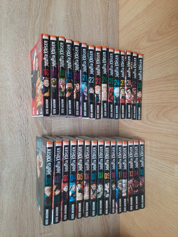 Manga Jujutsu Kaisen tome 1 à 30