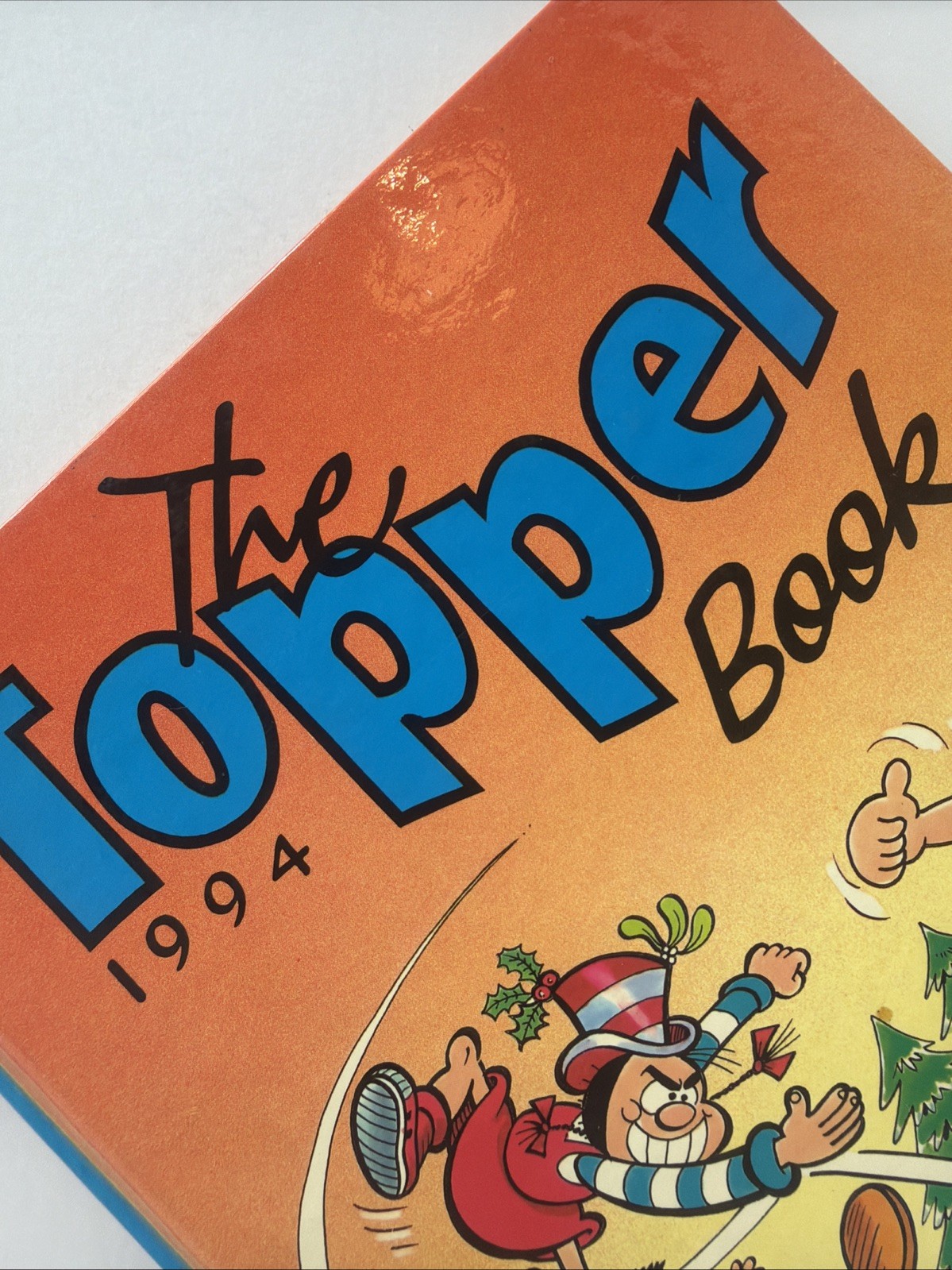 THE TOPPER BOOK 1994 - CHRISTMAS ANNUAL  - Vintage 90s Comics /Retro Gifts