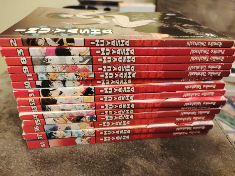 Inuyasha 2-3 8-9-11 30-37 61