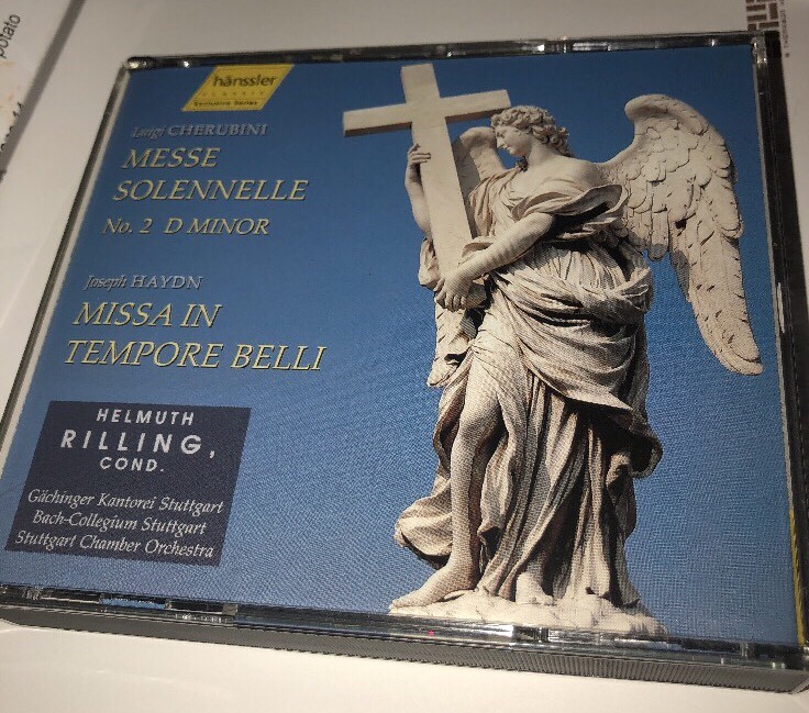 2 CD set: Haydn Missa In Tempore Belli + Cherubini Messe Solennell # 2