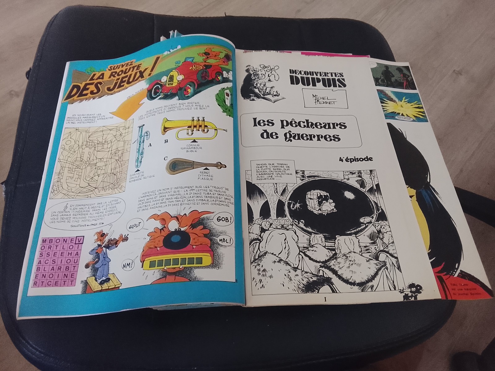SPIROU n° 1957 les pêcheurs de guerres 4