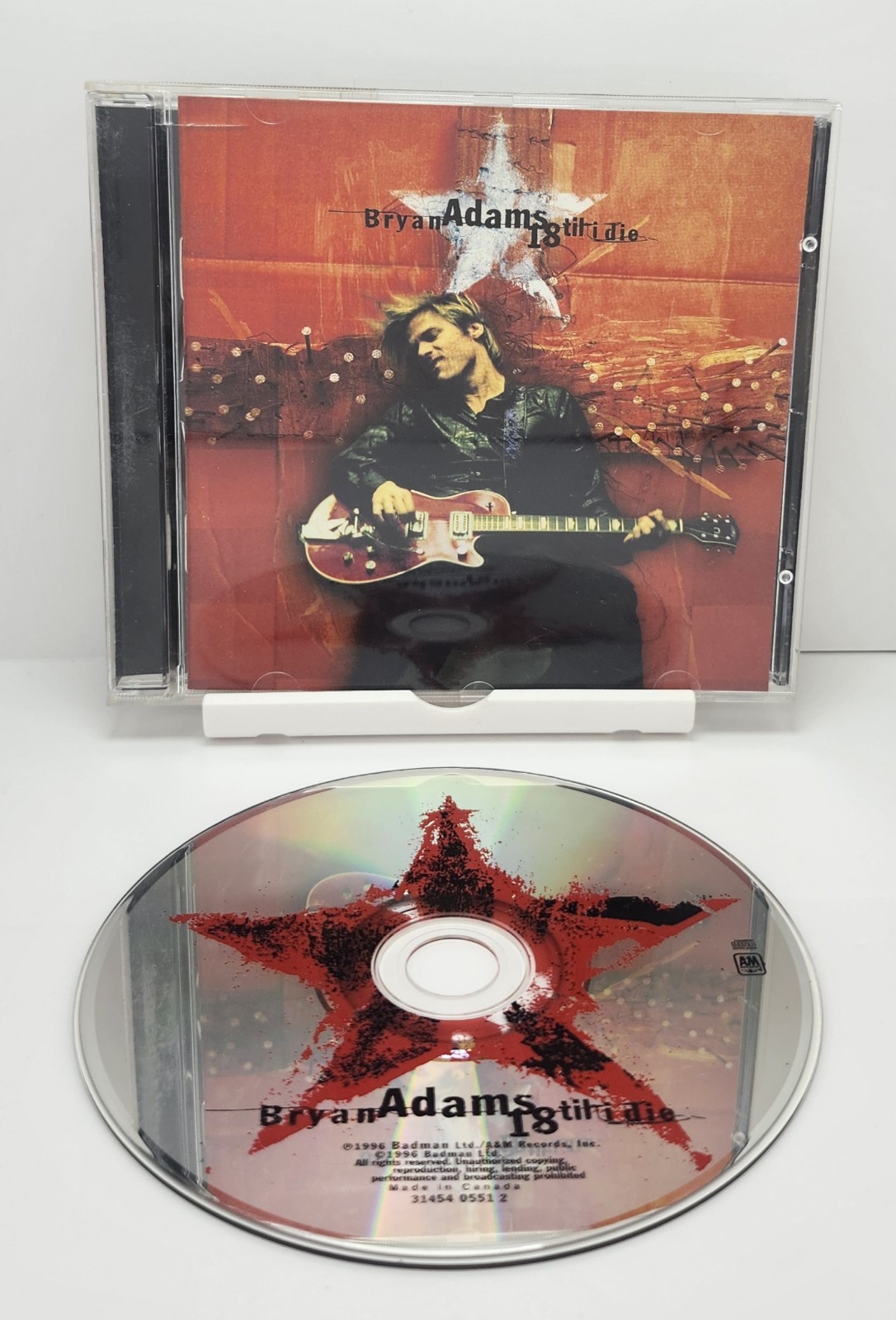 Bryan Adams - 18 Til i Die - CD  1996 (0551 2)