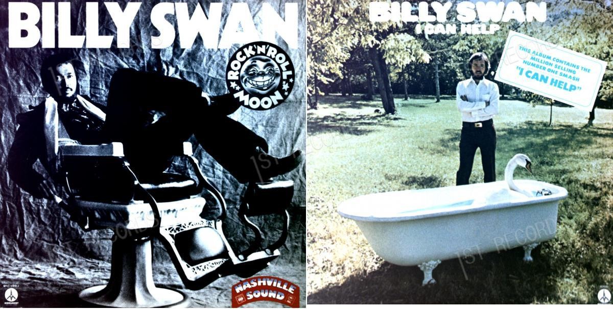 2 x Billy Swan Vinyl LP Sammlung VG/VG+ .