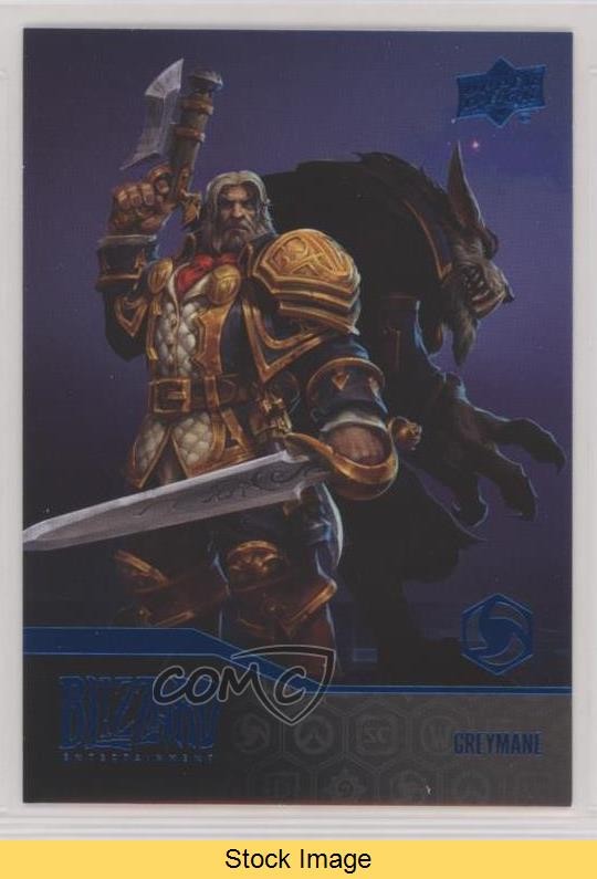 Upper Deck Blizzard Legacy Collezione 2023 Rara Greymane #158 LEGGI 0cq4