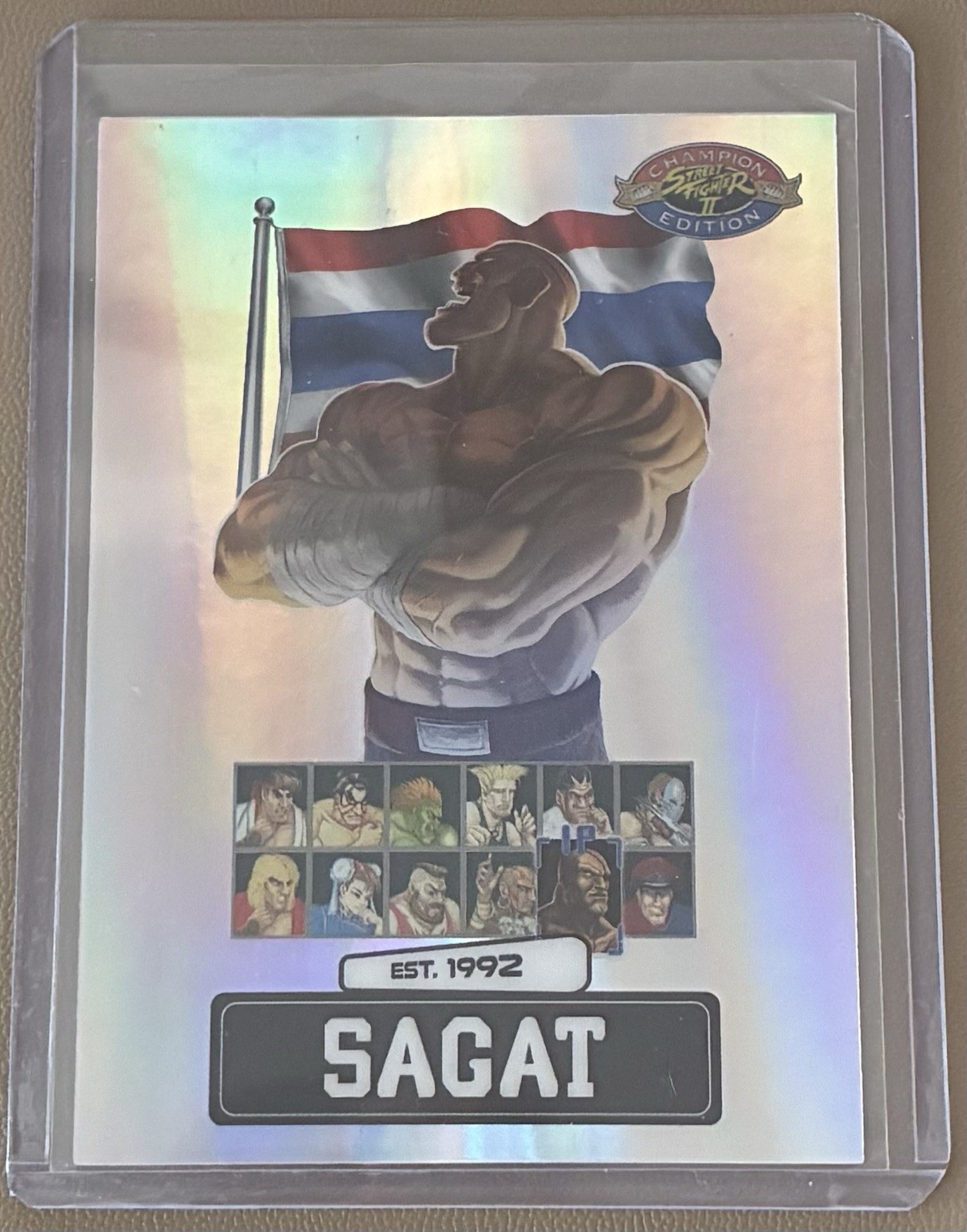 Street Fighter 2: Champion Edition Silver Sagat Promo #PSA-1 | PSA Magazine