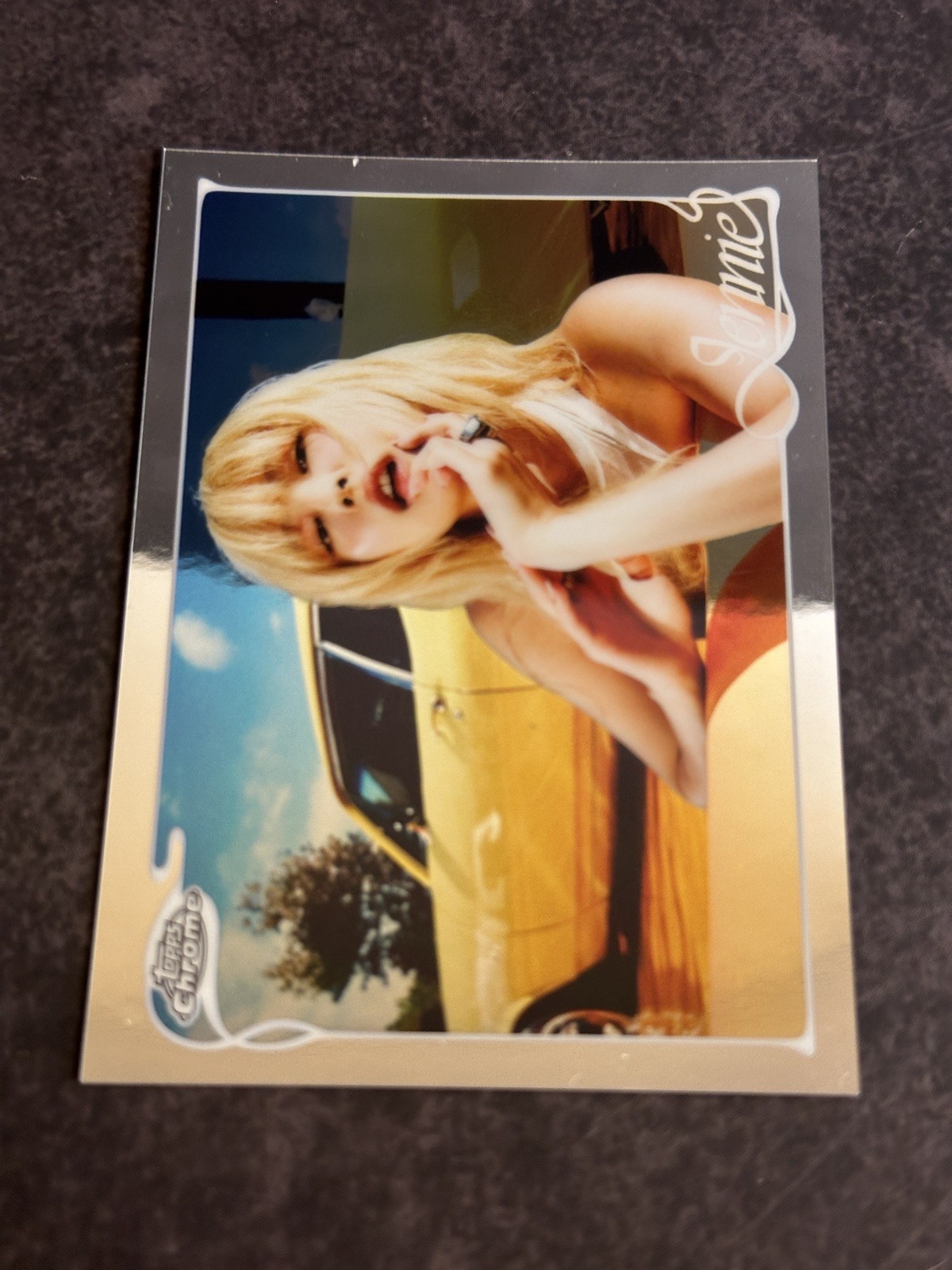Topps Chrome x Jennie 2026 Base Set #18 Jennie Blackpink Card