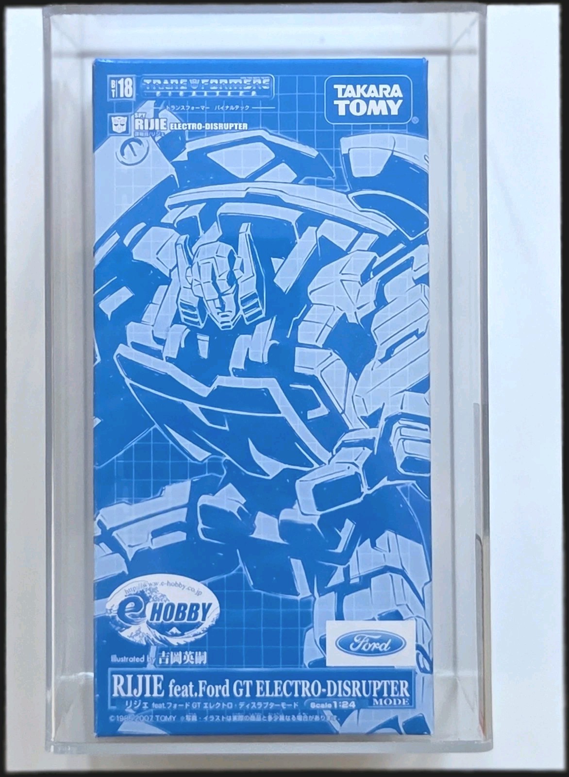 Takara Transformers Binaltech BT-18 clear MIRAGE Figure AFA 9.5 uncirculated 