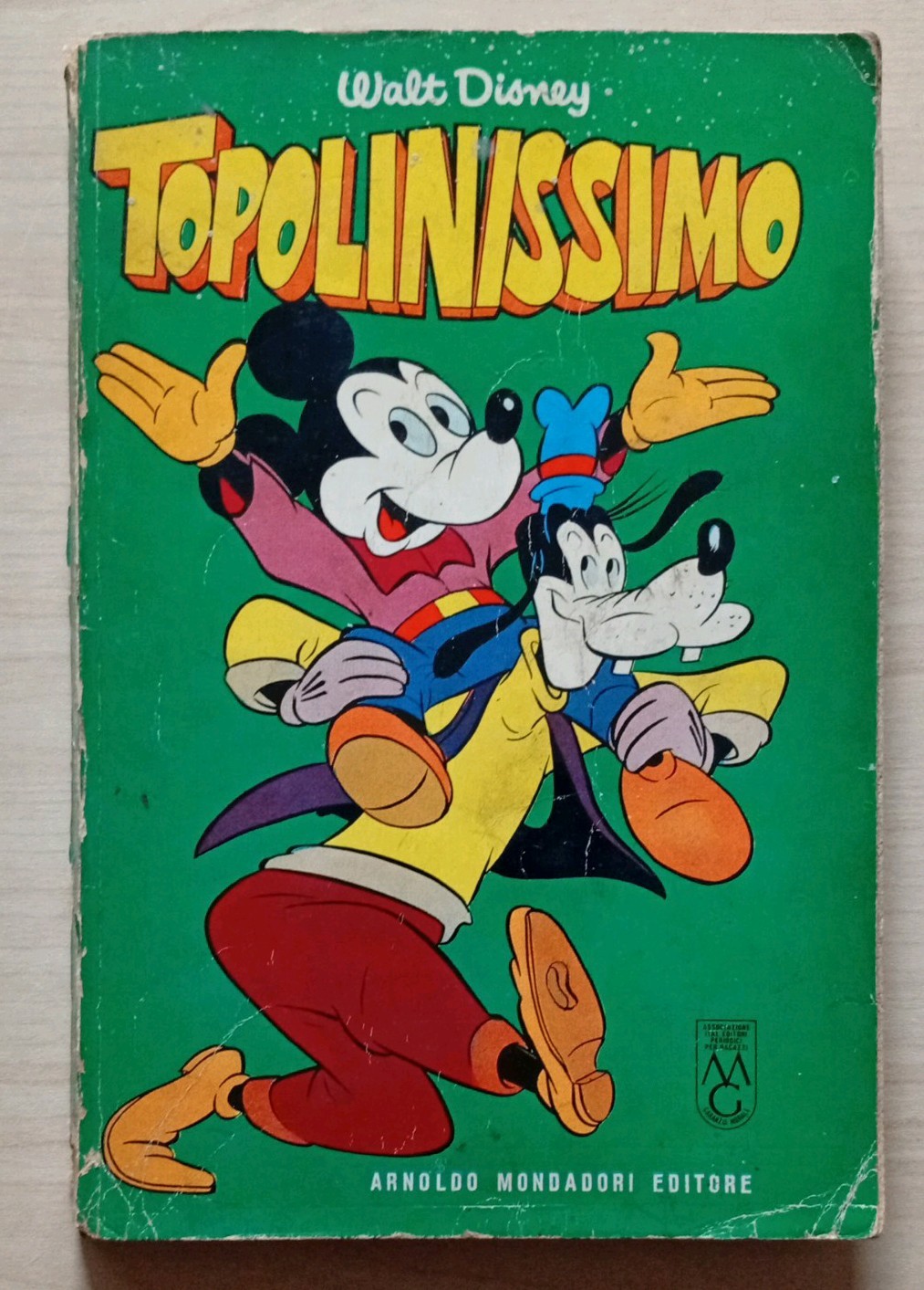 CLASSICI WALT DISNEY  Topolinisdimo. 1964 con bollino.  cas