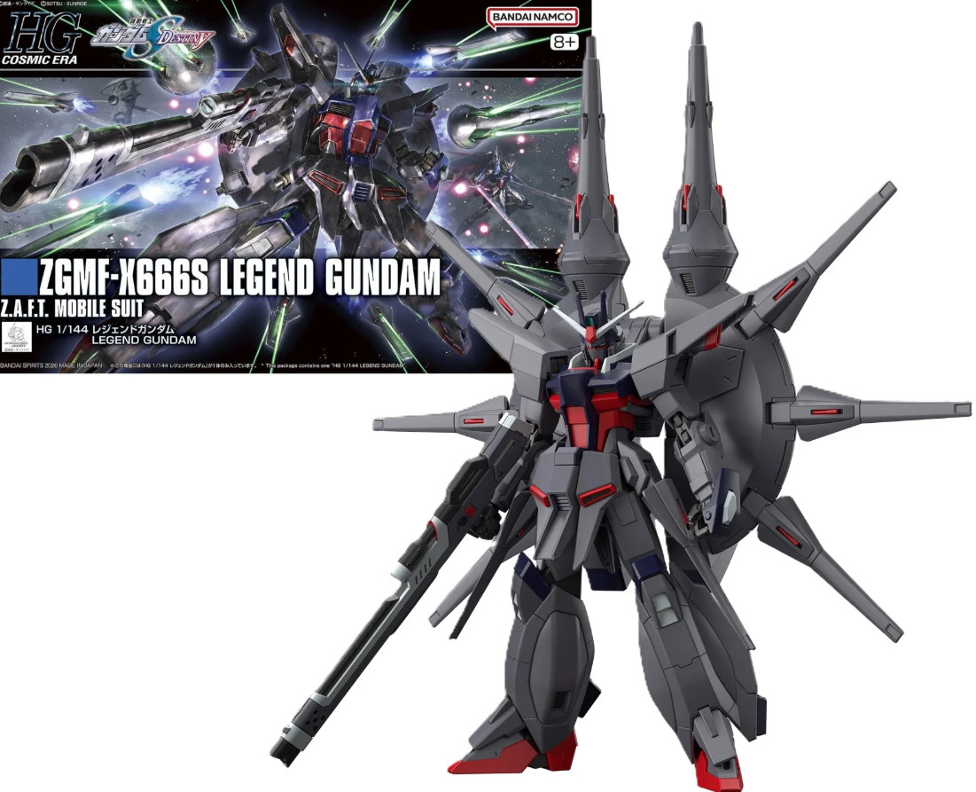 Gundam HG 1/144 Legend Gundam Model Kit