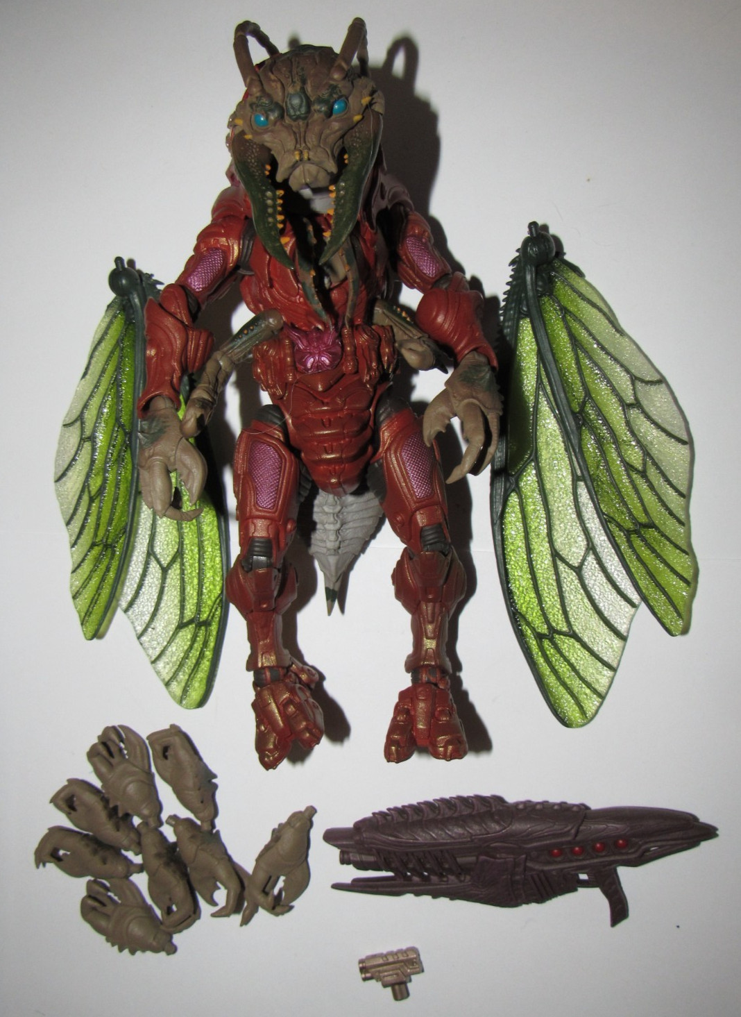 Action figure Legioni Cosmiche Blocco Sphexxiano Comandante Hvalkatar