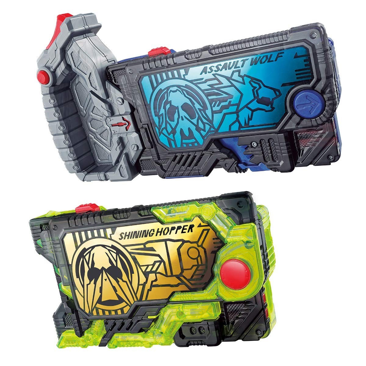 Bandai - Kamen Rider Zero-One DX Shining Hopper Progrise Key & Assault Wolf Set