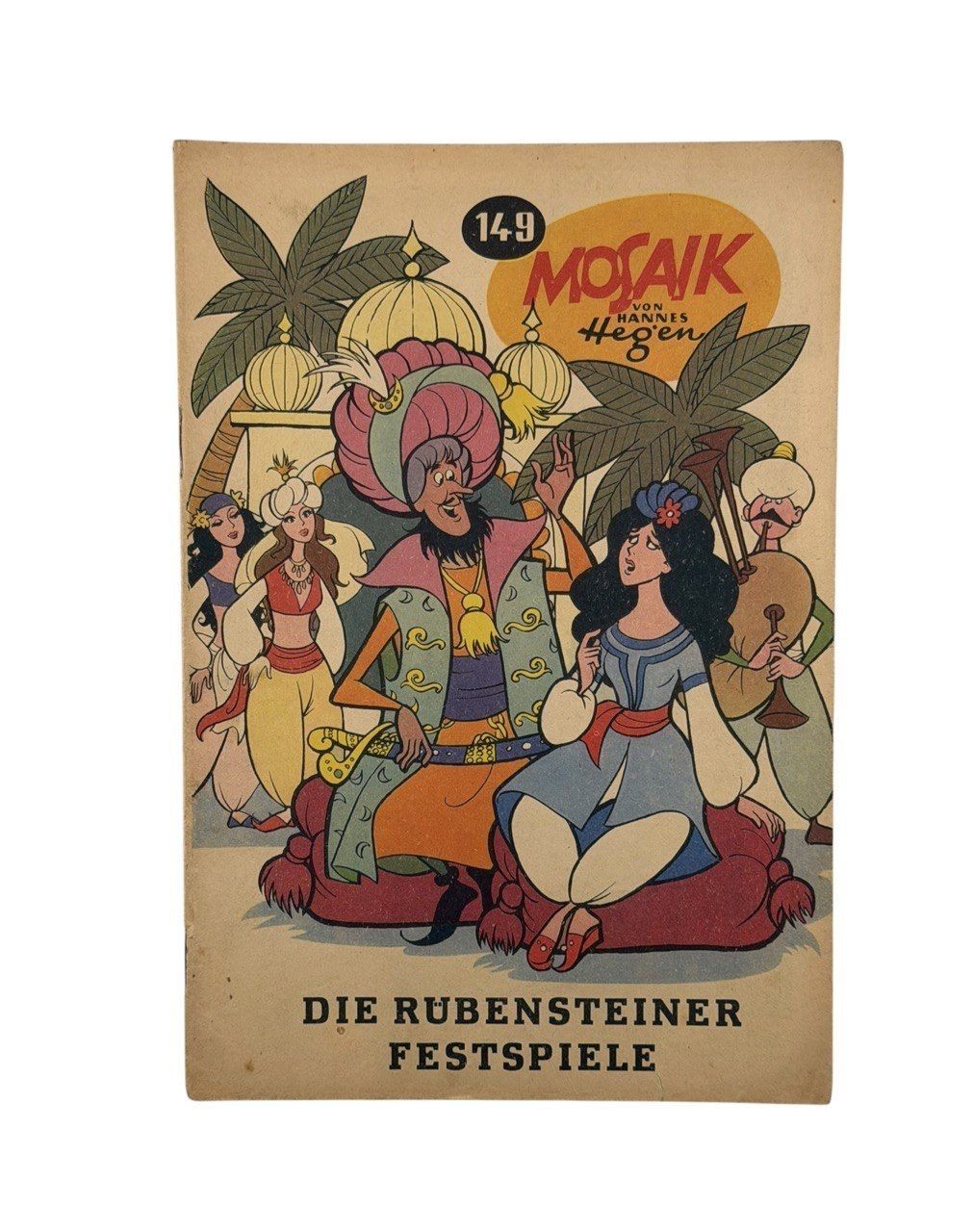 Mosaico di Hannes Hegen n. 149 Die Rubensteiner Festspiele DDR Comic