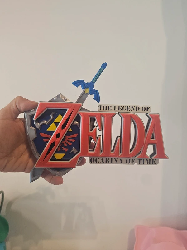 Logotipo the legend of Zelda ocarina of time 3D