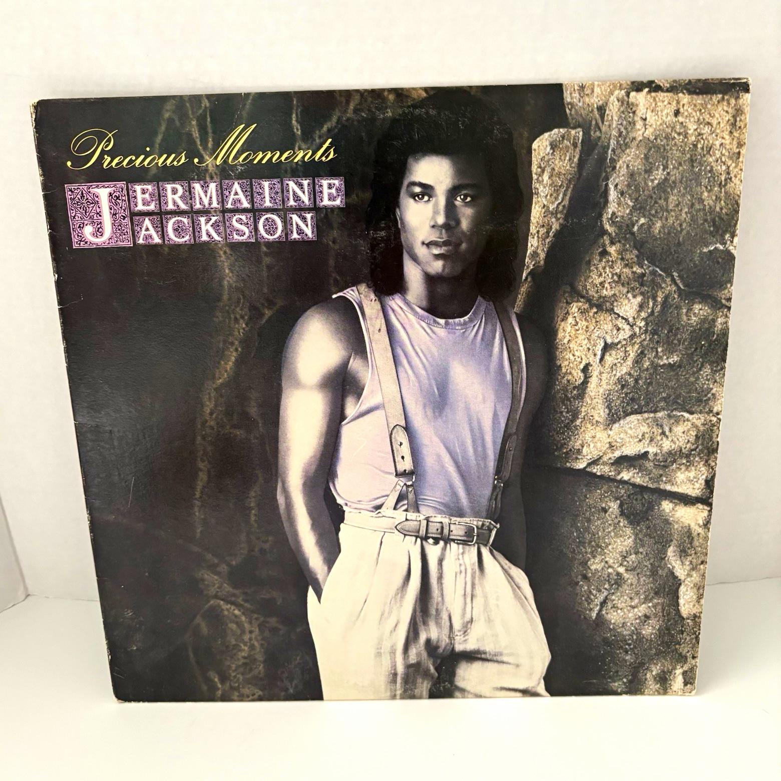 Jermaine Jackson Precious Moments Arista AL8-8277 Vinyl LP
