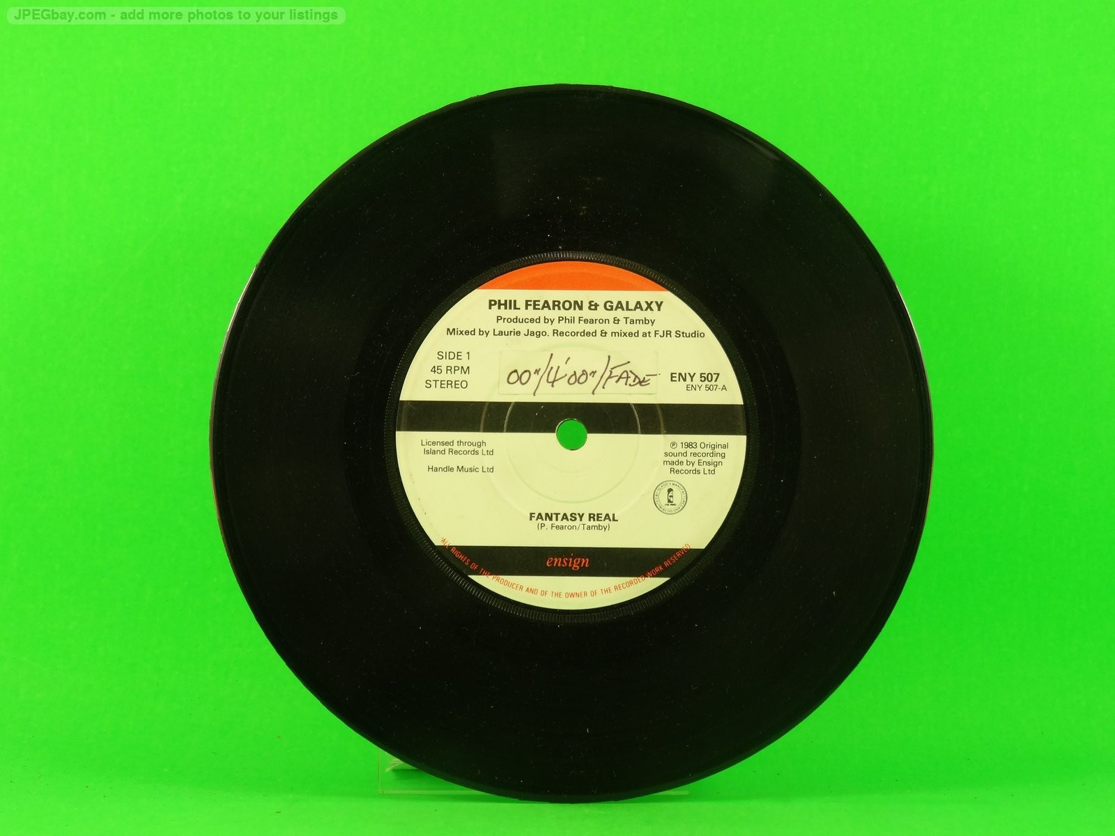 FEARON,PHIL & GALAXY FANTASY REAL (137) 7" ENSIGN