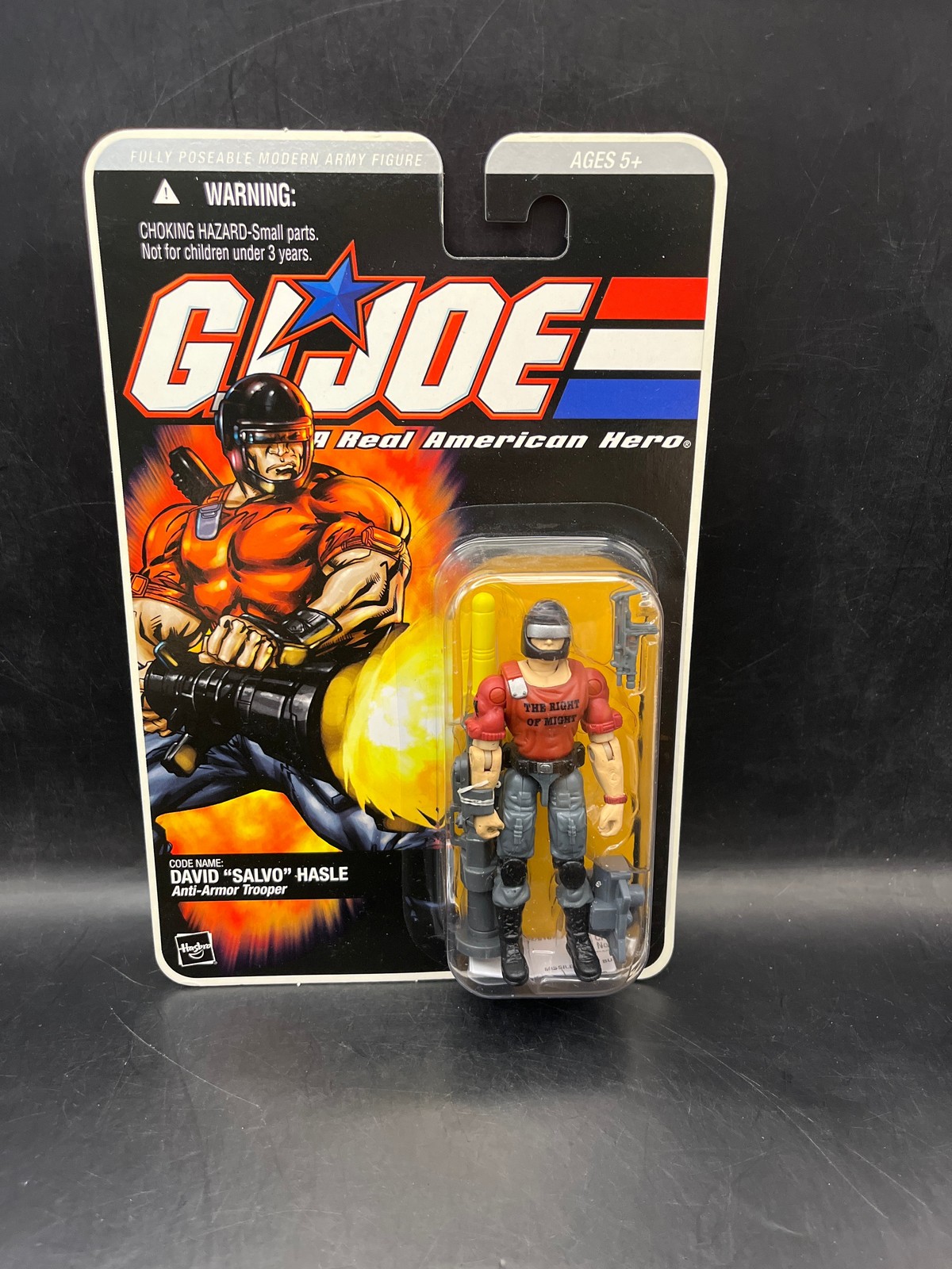 GI Joe ARAH 2005 David "Salvo" Hasle Soldato anti-armatura