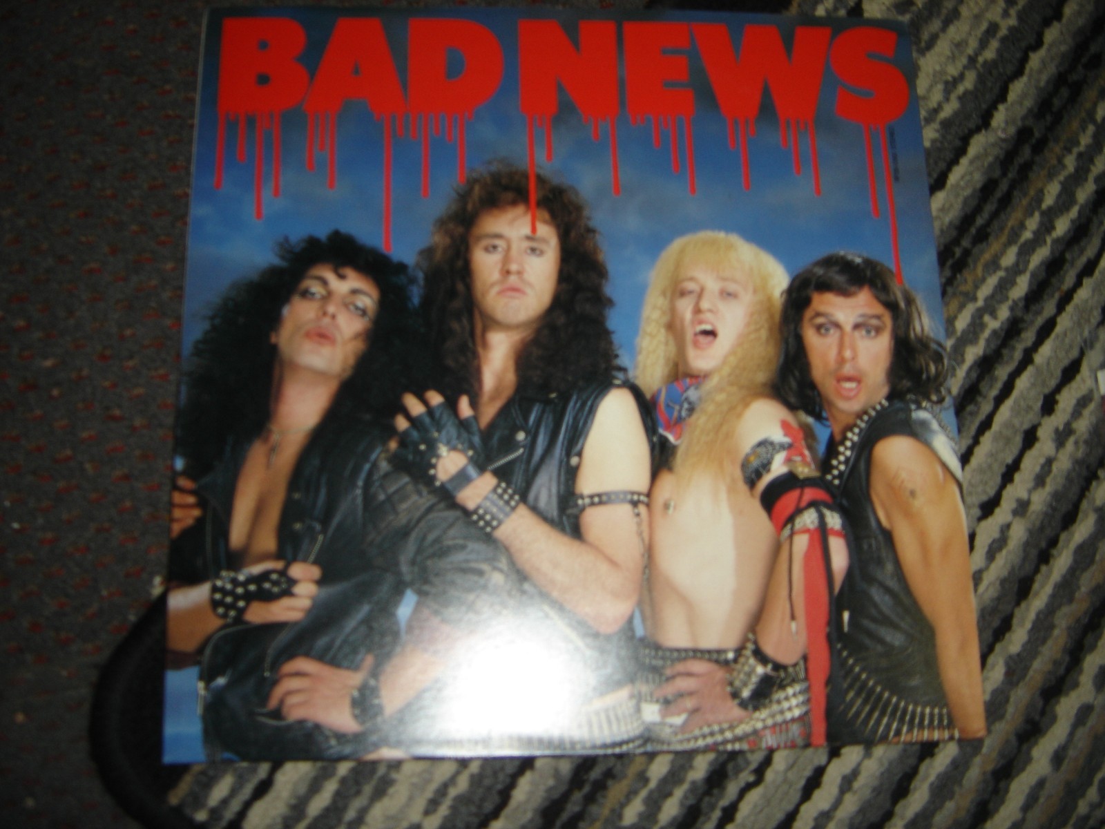 Bad News - Same 1987 Japan Vinyl LP Lyrics E/E