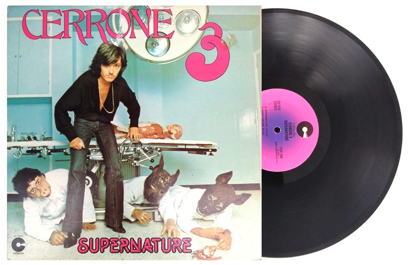 CERRONE 3   SUPERNATURE 12" ALBUM 1977 Give Me Love / Love Is Here DISC: MINT- !