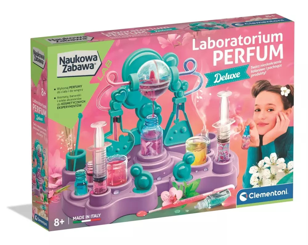 Naukowa Zabawa LAB - Laboratorium Perfum Delux Clementoni