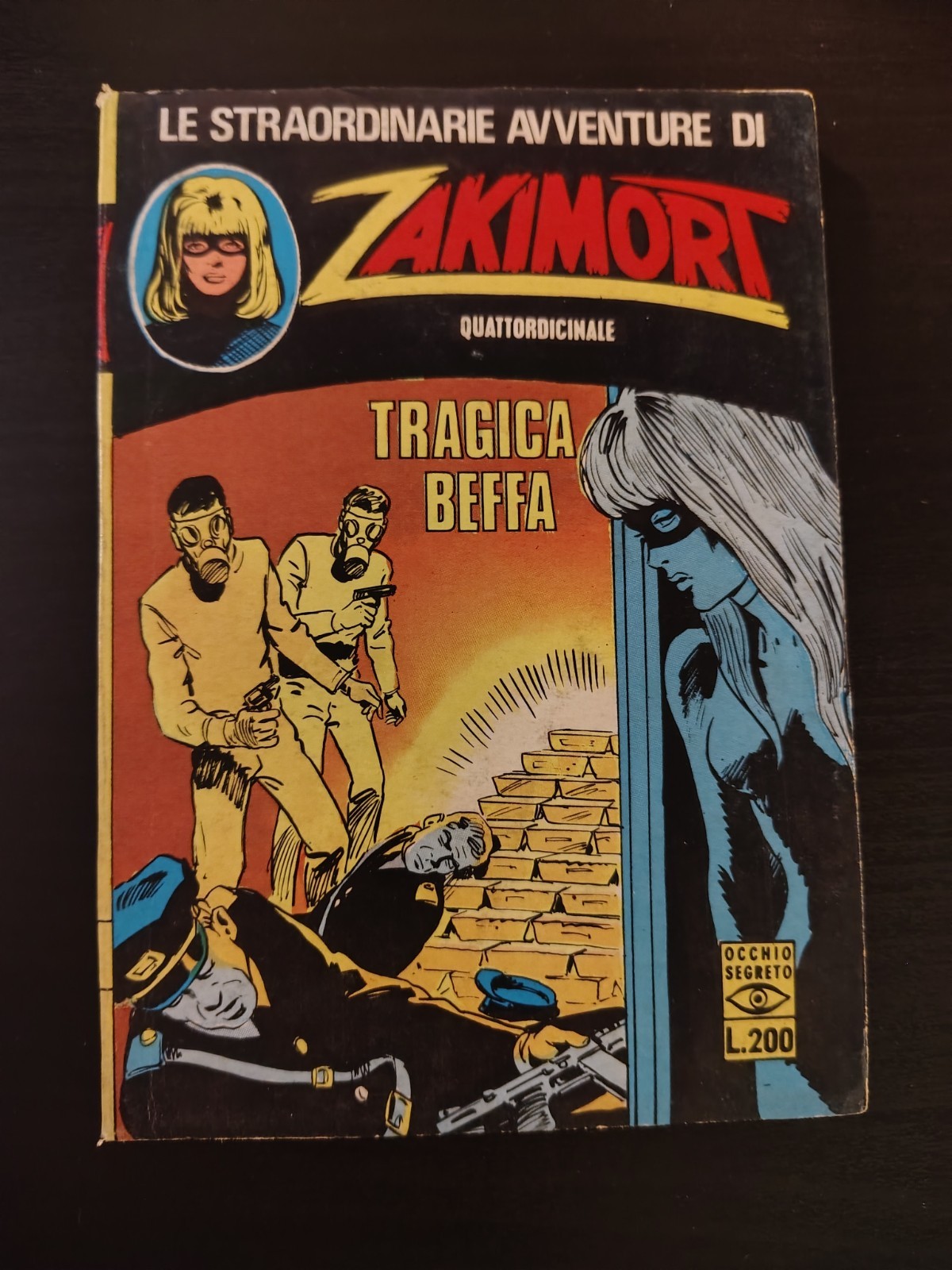 Zakimort n°3 - Seconda serie 1973 Ed. C.E.A. (Ottime condizioni)