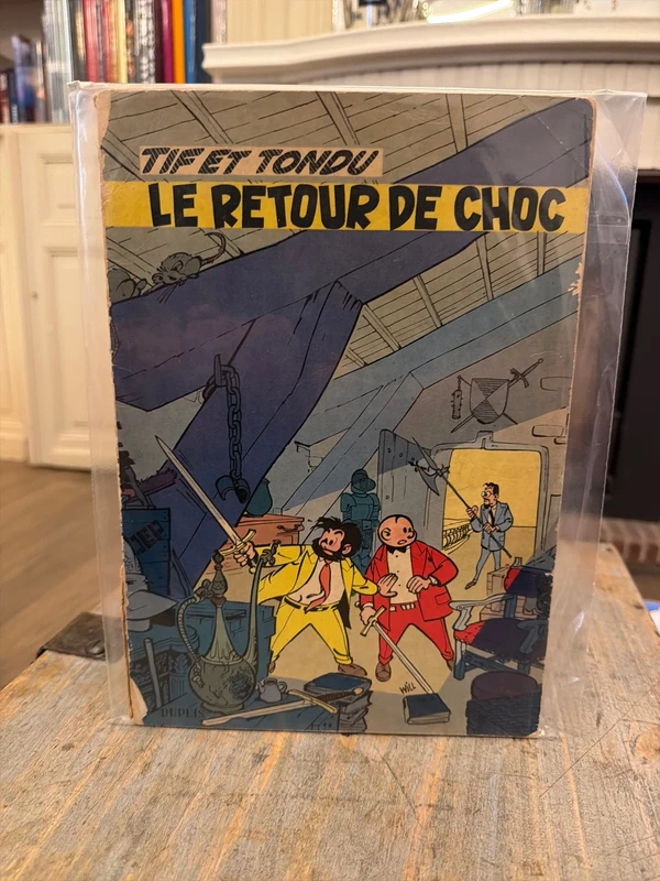 Tif et Tondu tome 5 Le retour de Choc