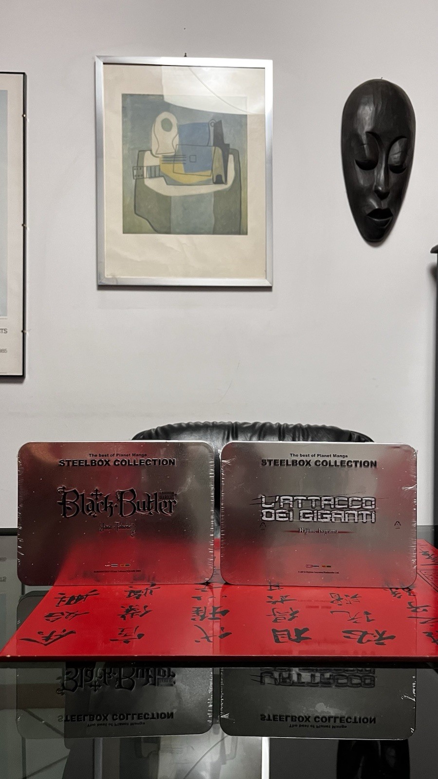 Lotto 2 Steelbox Collection 1 Variant Panini Planet  SIGILLATE Attacco Dei Gigan