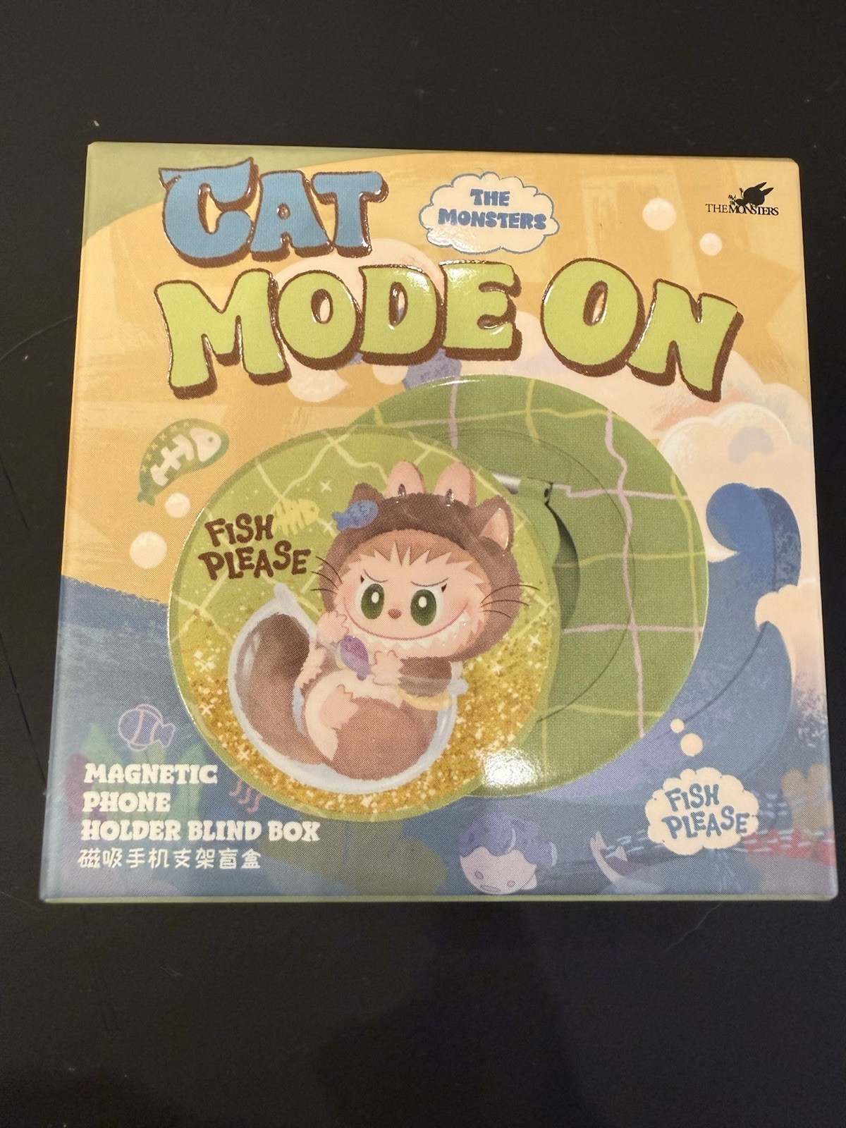 THE MONSTERS CAT MODE ON SERIES - Magnetic Phone Holder- Confirmed Ragdoll Kitty