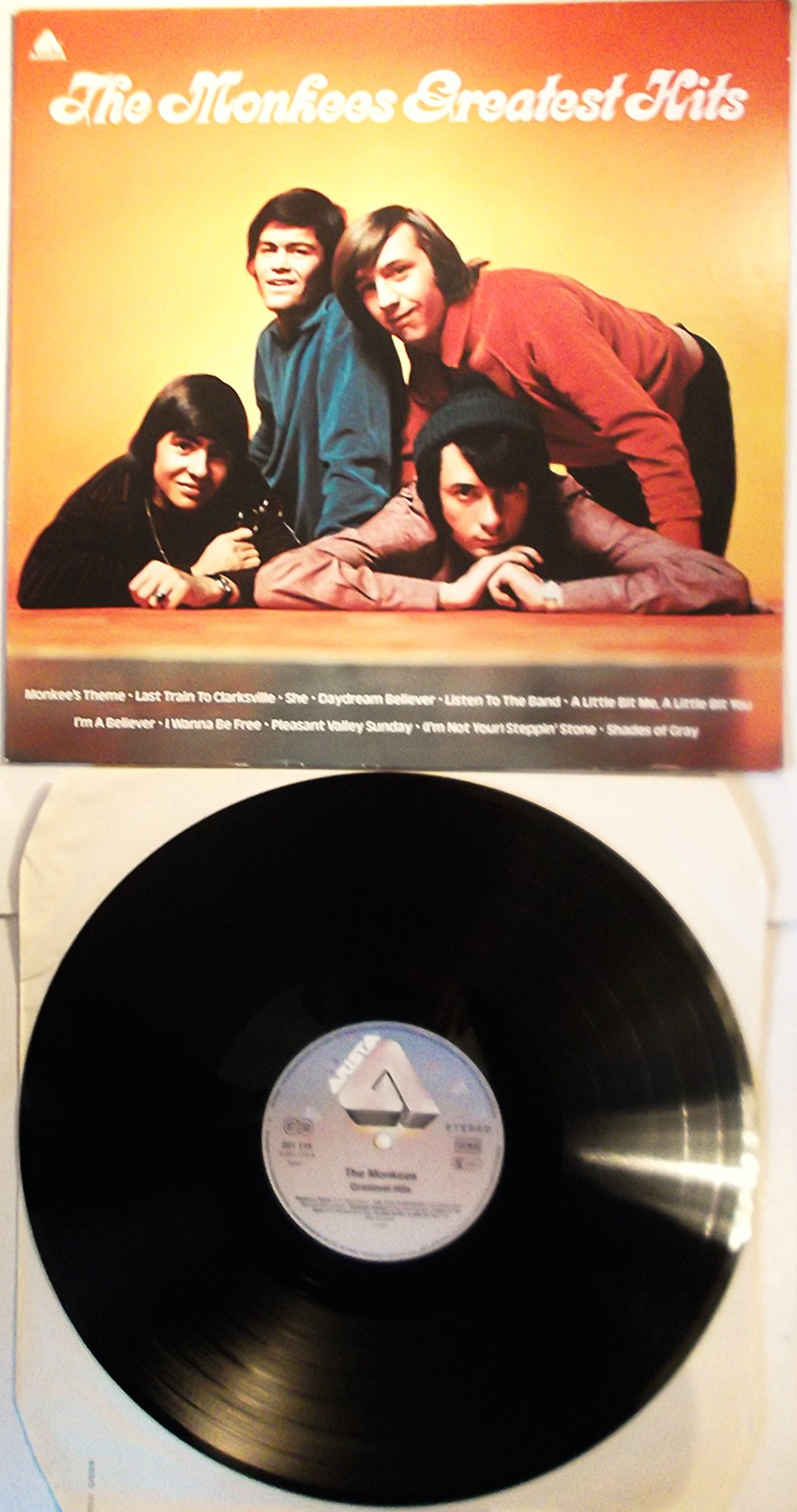 The Monkees - The Monkees Greatest Hits - Arista Label - Vinyl LP - Excellent
