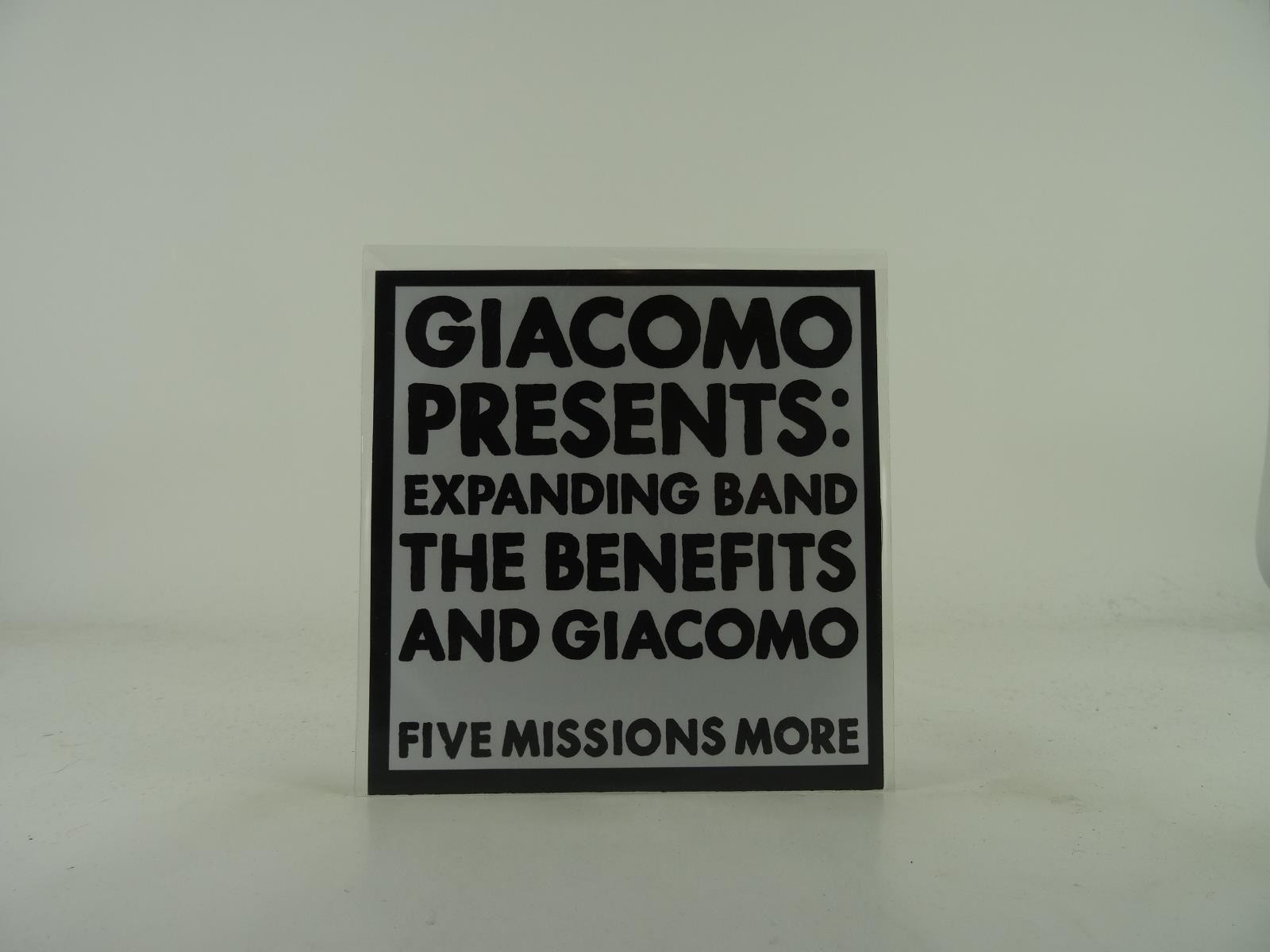 FIVE MISSIONS MORE GIACOMO PRESENTS: EXPANDING BAND THE BENEFITS AND GIAC (112) 