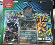 Pokemon TCG Mega Evoluzione Sigillato Zarude Carta Promo Pitch Black e Caos Rising