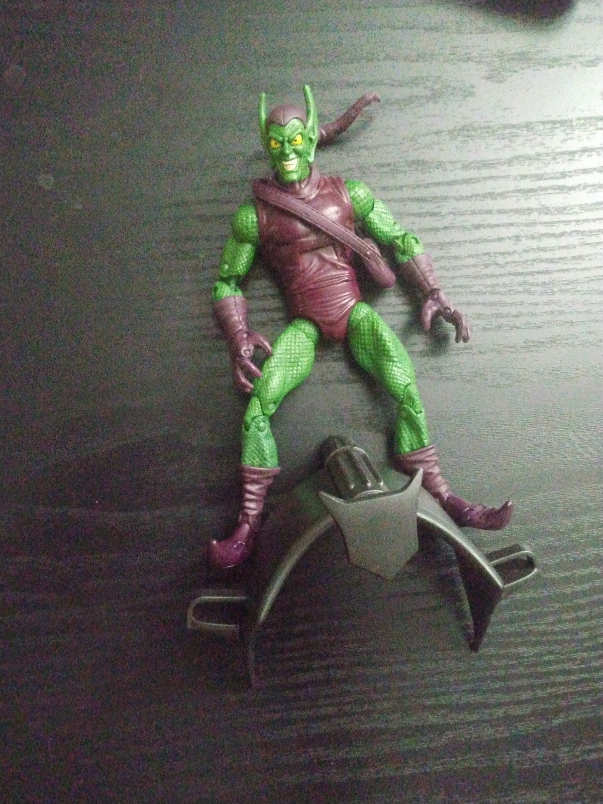 Marvel Legends Toybiz Onslaught Series Goblin verde con borsa e aliante 6" 1:12