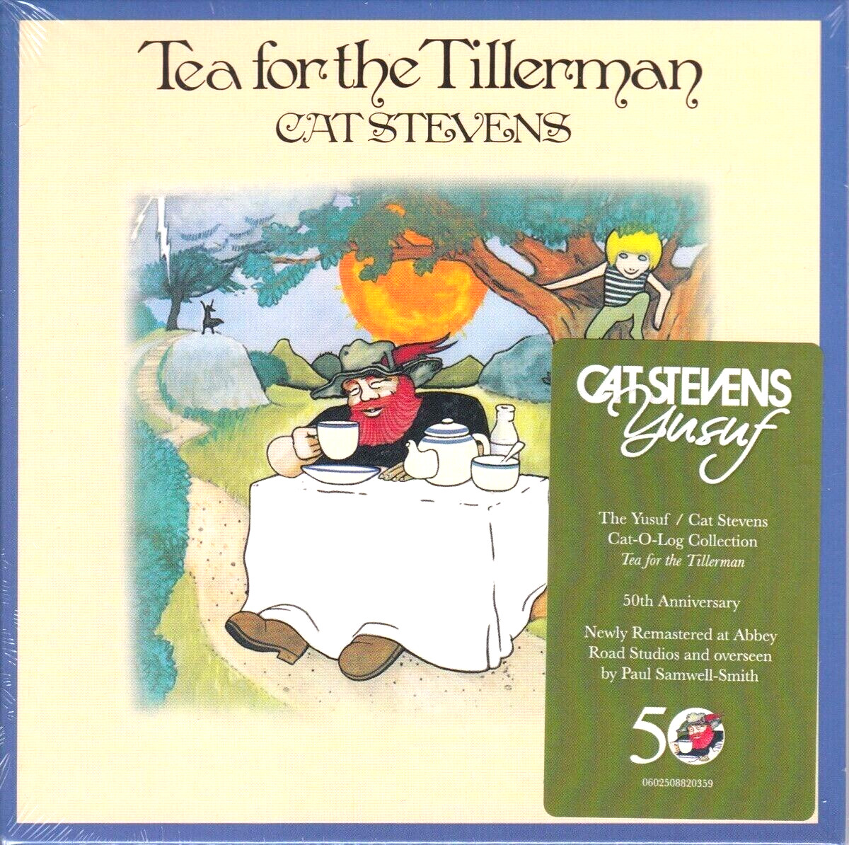 Cat Stevens TEA FOR THE TILLERMAN NEW *Sealed* CD 50th Anniversary Remastered