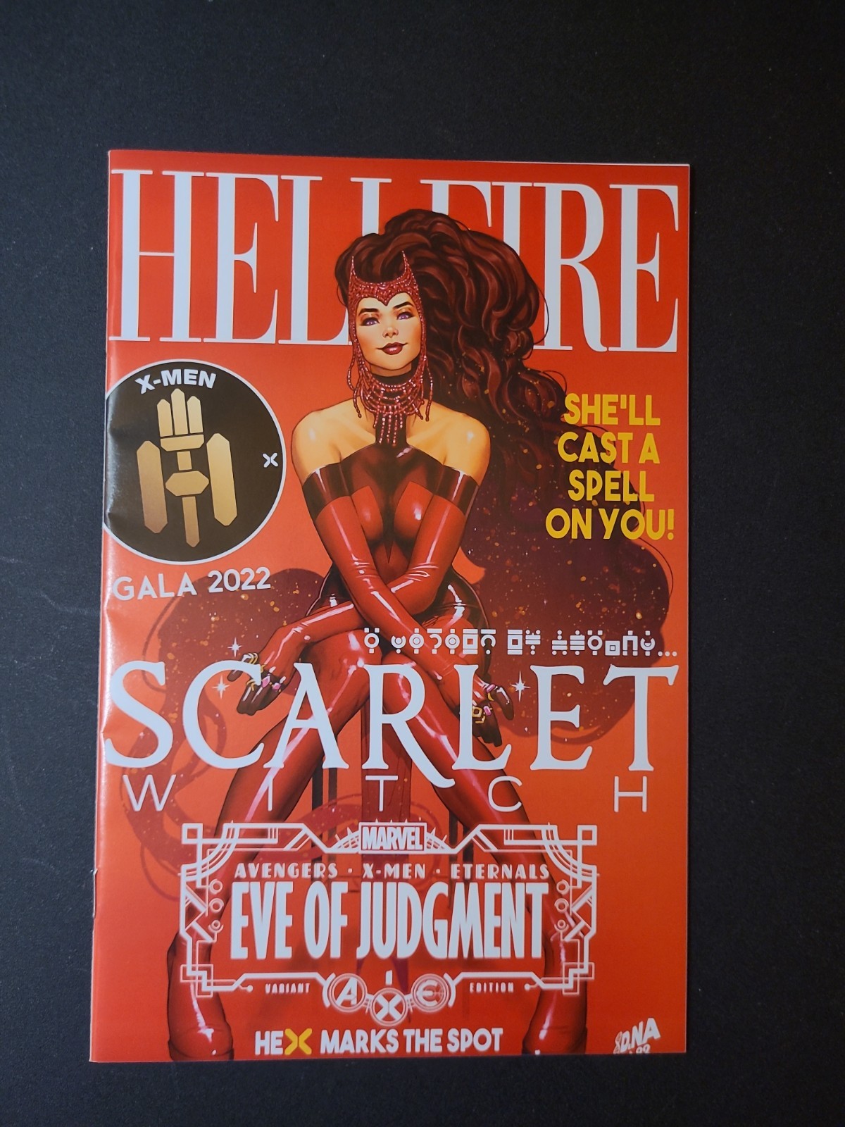 A.X.E. Eve of Judgment #1 Esclusiva Illuminati - David Nakayama Marvel Comics 2022