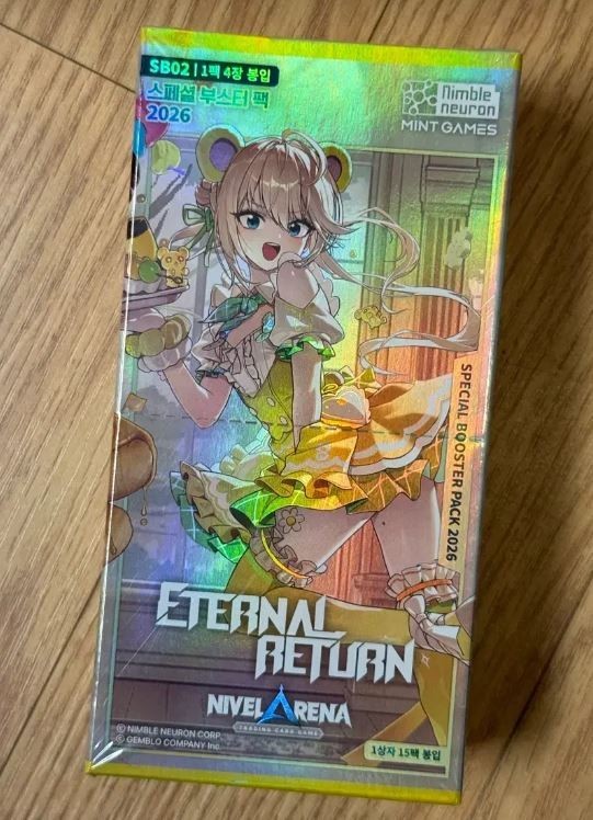 Nikke Nivel Arena SB02 Special Booster Box 2026 ETERNAL RETURN coreano NUOVO