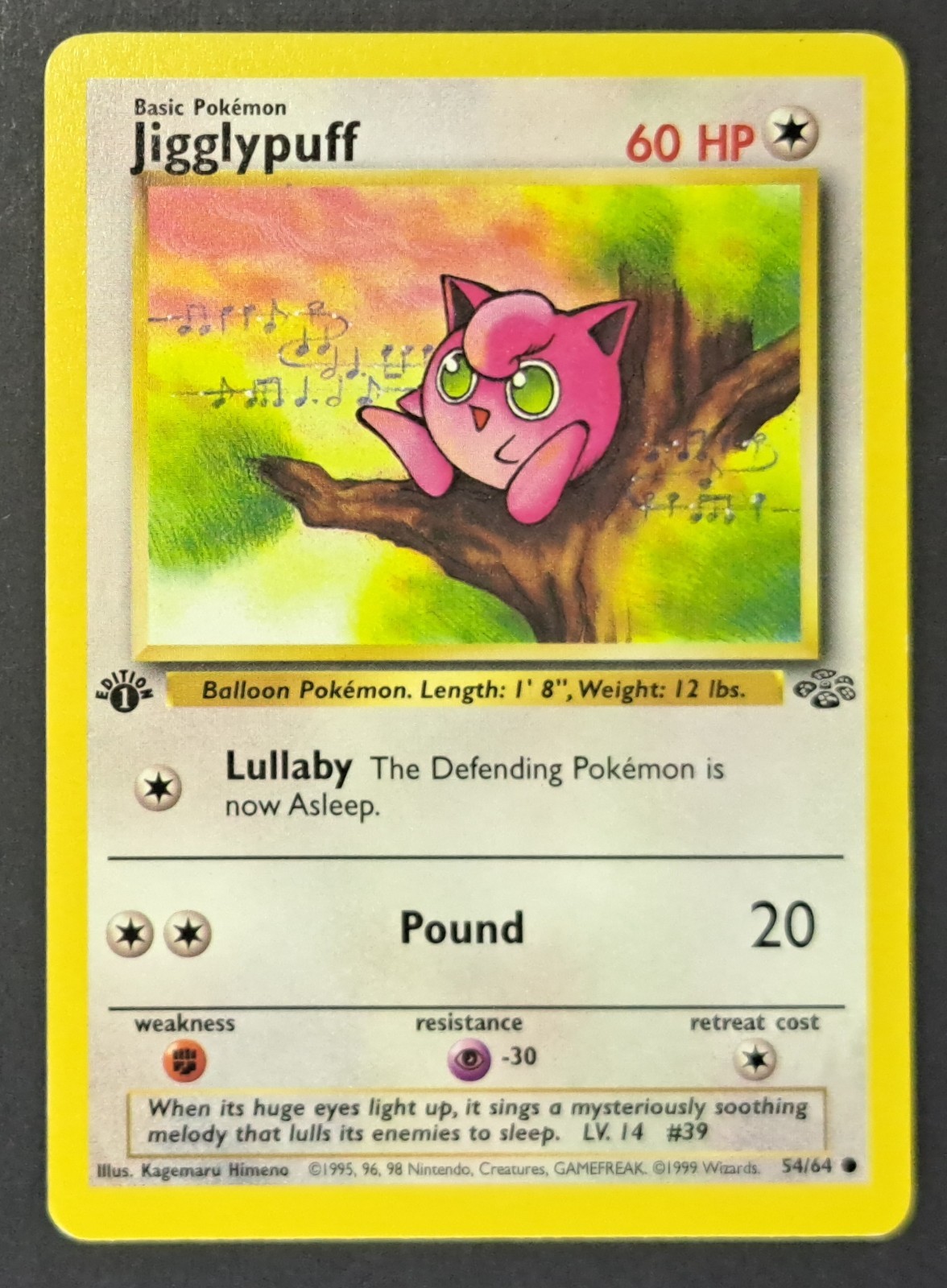 Jigglypuff (1a edizione) #54/64 Jungle