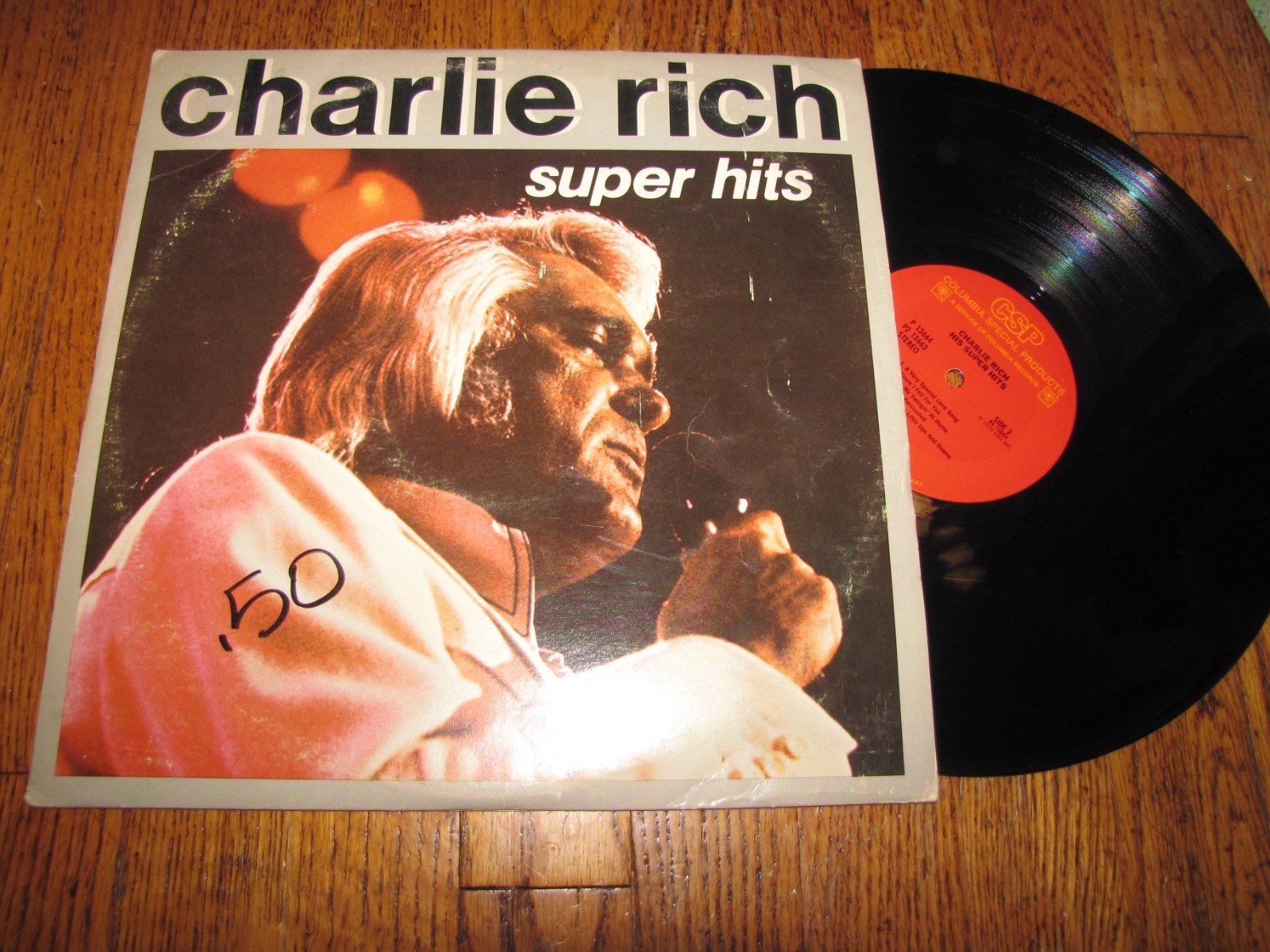 CHARLIE RICH - SUPER HITS - COLUMBIA SPECIAL PRODUCTS DOUBLE LP