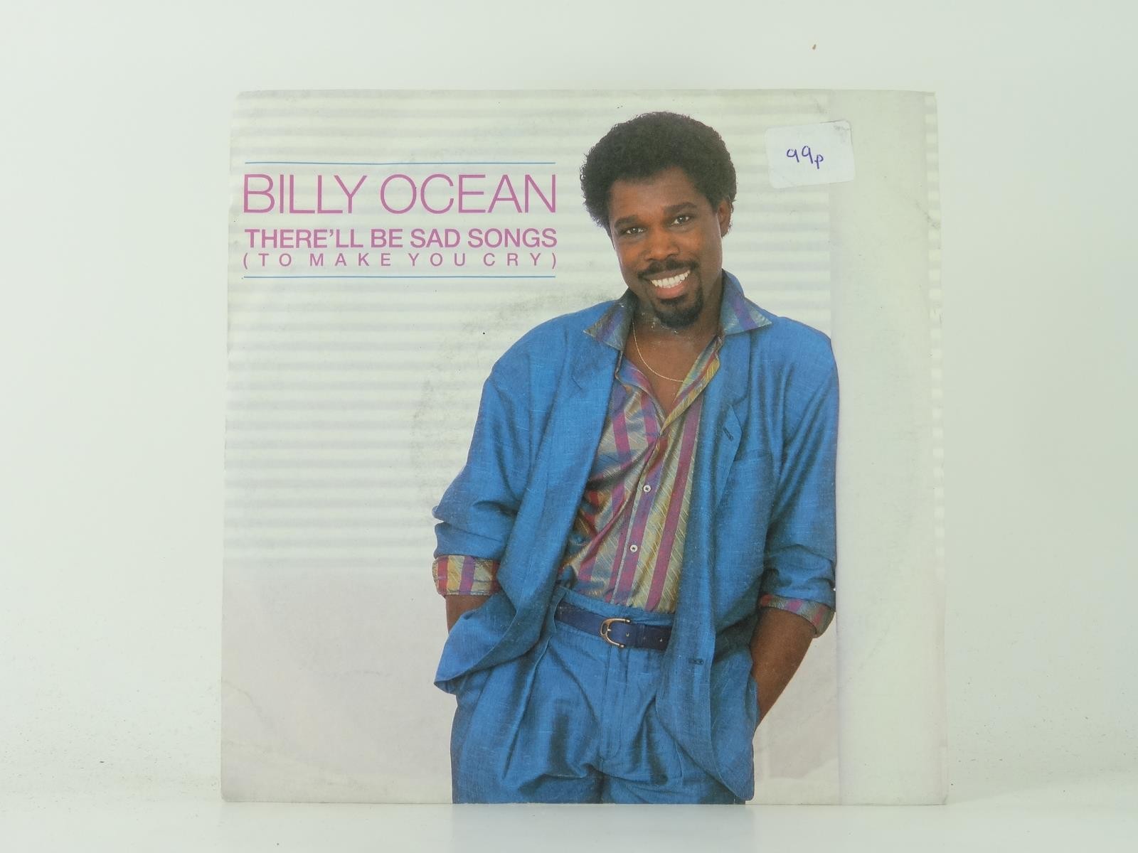 BILLY OCEAN THERE'LL BE SAD SONGS (TO MAKE YOU CRY) (1) (33) 2 Track 7" Single p