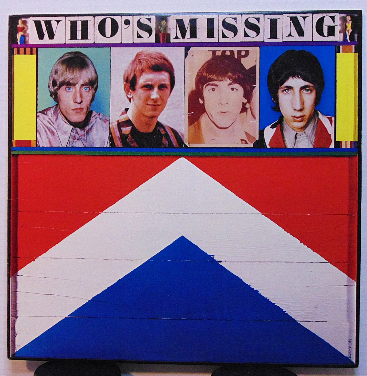 The Who - Who's Missing -  1985 MCA MCA-5641 Rock Vinyl LP Record Album EX