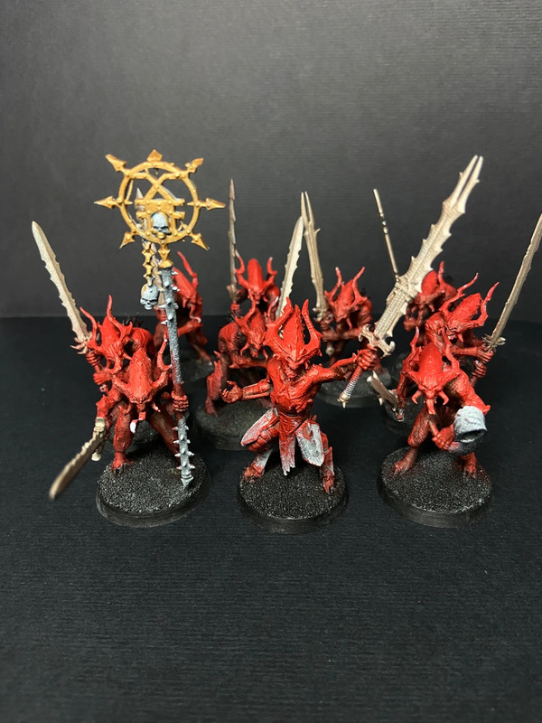 10 x Bloodletters Khorne Daemons High Quality Proxy